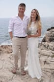 I wore this dress for a small and intimate ring exchange. According to my measurements, I should have ordered a S, but I went with XS, and the fit was perfect. The dress is comfortable, and the cut is flattering. Very happy with my purchase. :) - Marche L.