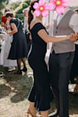 Simple, but stunning dress. Very comfortable and high-quality material, true to size. Arrived at my address within one week. - Petra K.