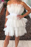 Everyone loved this dress!!! It was seriously amazing! I recommend a cute ribbon across the waist to bring it in! - Melitta B.