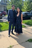 I was looking for a dress to attend a wedding and I ordered 5 dresses from Lulus to try on they were all size M and this is the only one that zipped up lol. I am 5 months postpartum and breastfeeding so my body changed a lot. I used to be a size small - now I'm a Large or XL and this dress in a size medium fit just right. It was even still a little loose on the bust area - my boobs were popping out throughout the night lol but nonetheless, this dress is stunning I got a lot of compliments. :) - Claudia A.