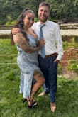 This dress is pure perfection! I am a curvy gal with hips/waist and a big bust (34HH). This dress fit me so perfectly! I spent the whole night receiving compliments on how beautiful the dress was and how amazing I looked in it. - Kaitlyn D.