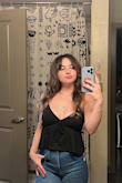 I loved this too omg! So flattering and Super cute. Reminds me of the OC. - Bailee R.