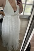 I'm obsessed with everything about this dress, I did order a size bigger as the XL wasn't in stock but nothing a few minor alterations can't fix! I was so skeptical ordering my dress online for such a great price but the quality of the dress is amazing;  lived up to all my expectations and I can't wait to wear it on my special day!! - Brianna E.