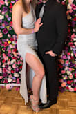 I am usually a medium in Lulus dresses, but wound up in a small for this dress and I think it was the right decision. The medium was a little too big on me! I wore this dress for a gala. It is very flattering and beautiful; however, I left a trail of glitter everywhere I went and on everything I touched. So just be prepared for that! Otherwise, it's a great dress. - Sasha C.