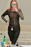 Usually don't get bodysuits because I have a long torso but this one worked for me! - Virginia W.