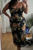 I got this dress for a wedding rehearsal dinner and I can't wait to wear it! It's super flattering. Love the way it fits and it's pretty comfy as well! - COURTNEY C.