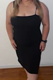 Great dress, form fitting but forgiving with the stretch. I was able to not wear a bra and feel supported. - Arriana K.