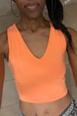 Thank you for this crop top that I wore to New Orleans for my birthday! So comfortable yet sexy & light! - Tiffany T.