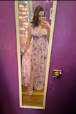 This dress is sooo pretty. Like other people have said, the waist is a little bit tight. I would say if you're in between sizes probably size up! - Jenna S.
