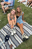 These overalls are absolutely perfect! I bought just to wear around but wore to a concert! Fit super well, not tight around the thighs at all and have a good amount of room in the stomach area! - Camille