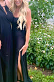 This dress fit perfectly and was so flattering! The zipper sticks a little bit at the seam so I had to use a soap bar to get it to glide over it. - Ashley B.