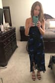 I bought this dress for a dinner at an elegant restaurant I was attending and agree with what others said about it being the prettiest dress I've ever bought. The colors, fit, style, and fabric were gorgeous and exactly as shown. The reactions I received from other people were so complimentary, I definitely felt beautiful. I highly recommend this dress for a special event or occasion. You will not regret it! - Denise C.