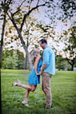 I love this dress. I bought it for my engagement pictures. It's light, airy, and I love the open back. Definitely recommend! - Amberly R.