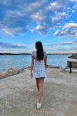I loved the dress! It fits true to size and it is very flattering. I would definitely recommend! - Amelia F.