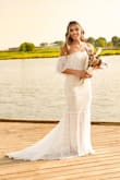This dress was perfect for my small and intimate wedding! - Bianca D.