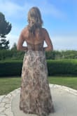 Absolutely gorgeous! Wore it for a formal late summer wedding. The colors and the quality are so lux. Dress is very long and it needed to be altered but definitely worth it. Received so many compliments on it all night. - Rachael D.