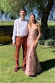 This dress is absolutely gorgeous!!!! To me it is worth waaaaay more than it's modest price! It looked absolutely on point for the black tie optional wedding I wore it to. I got a ton of compliments from my friends when I posted a picture on Instagram. Even for me at 5'9", the length was perfect. Any longer and I would've bad a tough time walking. It did end up being a little tight on me, which caused some buckling/bending in the boning. My husband didn't even notice until I pointed it out though. I think a large would've been too tight. Highly recommend this!! - Chyna M.