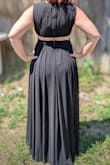 I purchased this dress for my courthouse wedding.  It fit really nicely except for the length: it was super long! - Laura M.