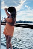 I am in love with this dress and color. Orange is my absolute favorite, but have it in both orange and white. The fabric is super comfortable and it's super easy to dress it up or down. One of my favorite dresses this summer - KATILIANNY O.