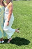 I'm usually a size 7.5/8 but I ordered a size up based on reviews and other Lulus shoes I've purchased. These are super cute and I would say high quality. You do need to wear them a couple of times to break them in, ouch! But the second or third time I wore them they were much more comfortable! - Maddy E.