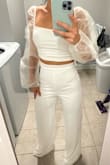 Love this set although I will have to have the pants shortened as they run very long. - Laura D.