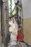 Perfect traveling dress for warm weather! It's a light and airy fabric. Fits true to size. :) - Maryanne S.