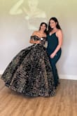 I originally wanted a similar dress in Marigold but it wasn't available. I'm not disappointed in my second choice. It was a great dress. I'm tall so the length was perfect. - Veronica O.