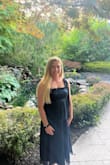I ordered this dress for a formal wedding I was attending, and I loved it!! I got so many compliments on it as well. I would suggest having someone help you with the straps so that they are not uneven, but other than that it fits perfectly! - Abbie B.