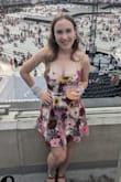 I bought this dress for the Eras tour and it was perfect! The dress fit well, although slightly tight in the bust/ribcage. The top is skimpier than I expected, definitely a lot of boob on show even for smaller chested girls. The flowers are beautifully stitched and good quality. I'll probably wear it to my sister's garden themed bridal shower soon as well. - Megan S.