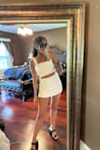This was exactly what I was looking for for our trip to Italy. Very classy. Thick, quality material for the most part, but the threading is already coming apart near the buttons after trying it on only once. Also, I'm always an XS in Lulus but the top was a bit tight under the bust. Not enough to size up though. Beautiful set overall! - Danielle K.