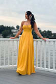 Loved this dress! Wore this for a wedding. So comfortable and at the so beautiful at the sametime. I got so many compliments - Ayla D.