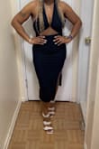 Its a nice fit the fabric is not too thin nor too heavy. I hit so many compliments. Loved it. - Colette W.