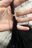 It's very cute but I wore it one time and hand-washed it, and now the strap is already falling apart. I can't wear it again because I'm sure the strap will break. Not worth $60 to only be able to wear it once. - Katie F.
