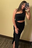 Fits true to size. Very good quality and I felt like a bosssss b!tch in it. - Gabriella C.