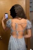 Beautiful color and design. This fits perfectly. I got mine to wear as a wedding guest but it's simple enough to wear for any event or no event at all. :) I've already got compliments from the people I showed when I tried it for the first time. Make sure you steam it to get the wrinkles out :) it's so flattering. - Maya M.