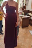 It looked so beautiful on my bridesmaids with different bust sizes from 32B to 34DD. It looks more stunning in real life than I captured in the photo. It fit perfectly and was fitted with a lovely shape but still elegant. I couldn't be happier. - Joahna D.