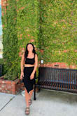 I love this so much that I wore it twice on a beach trip. Fits great, stretchy, and comfortable. - Julia V.