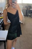 Super cute, good quality, but definitely thin material. Pretty true to size! Can't wait to wear it for a wedding this October!! - Dan B.