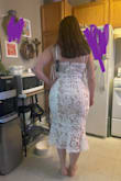 This dress is made really well! I will have to take it in a bit in the chest area. I have wide hips and a small waist and boobs so it's hard to find dresses that fit everywhere perfectly! My fiancé loves it! Can't wait to wear it to my shower! - Brittany M.