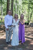 I purchased this dress to wear for my backyard, boho wedding. It was absolutely perfect for the occasion! It fit amazingly and i received so many compliments! - Nicole B.