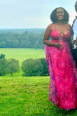 Great quality dress that was comfortable, stylish, and complimented the best parts of my figure. Received it within a week. Only problem was the zipper was hard to zip up all the way. I had enough fabric left to zip it up but it seemed like a manufacturer issue. I finally got it to zip up all the way though and it looked amazing. - Sofia M.
