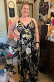 This dress was tight on my waist but loose on my bust. - Samantha M.