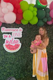 I bought this dress last minute for my goddaughter's first birthday party. It was so incredibly comfortable for an outside party in August. Very light and the colors are stunning! Bright and vibrant! I'm usually a Large but ordered a medium and glad I did. I'd recommend a size down. - Gia K.