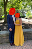 I got multiple compliments from people at the wedding about this dress!
It was very long and I had to get it hemmed for the event which I expected from the other reviews. - Merelyn A.