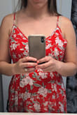 Great pattern but not great quality. Very thin material. One armpit is not sewn right and popping out funny compared to the other. - Angela F.