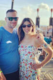 Love this dress! It's fun and comfortable. I wore it for a sunset boat cruise on vacation. - Melissa H.