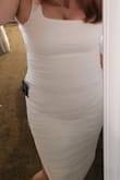 This fits nicely and the material is of great quality. I love that you can wear your usual undergarments with this dress! - Bridget E.