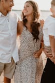 Runs a little big, normally wear a large, i sized down. MUST HAVE DRESSSSS!! It has pockets!!! Highly recommend, lots of compliments - Nicole F.
