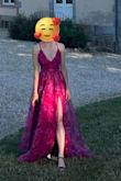 This dress was perfect for a garden wedding. The color is amazing and I received lots of compliments. - Stephanie B.