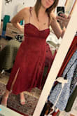 I love this dress! Very comfortable with a good amount to give for slight variations in body type. Being smaller and slightly on the bustier side, this is definitely a win! - Mark R.